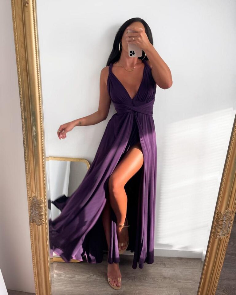 Jakie buty wybrać do fioletowej sukni, by olśnić na każdej imprezie?