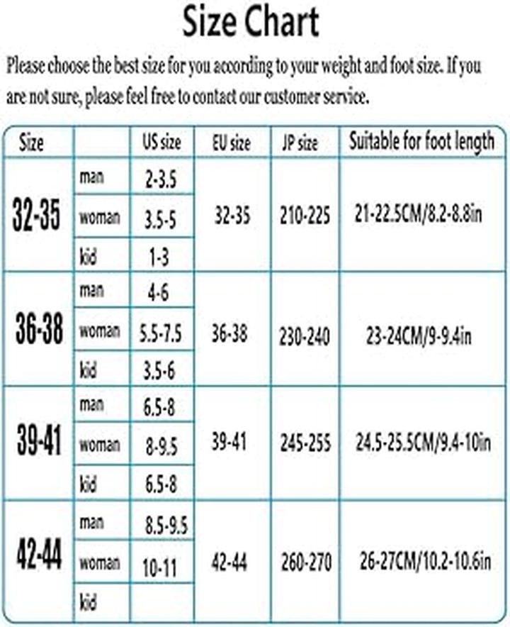 Przewodnik po rozmiarach obuwia