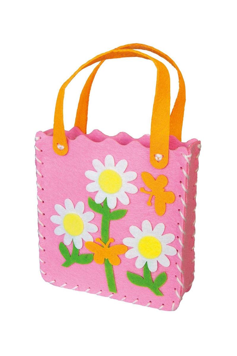 Wykrój torebki z filcu