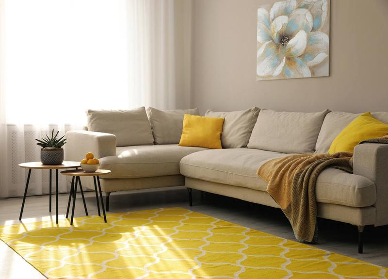 Dobór rozmiaru dywanu do kanapy