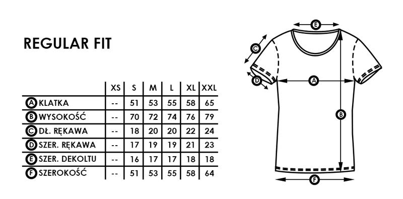 Dobór rozmiaru koszulki