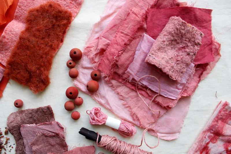 Historia farbowania tkanin lnianych