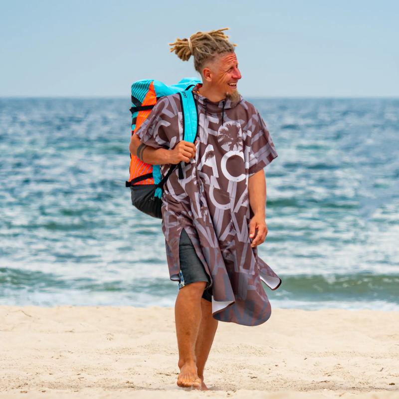 Ponczo plażowe DIY