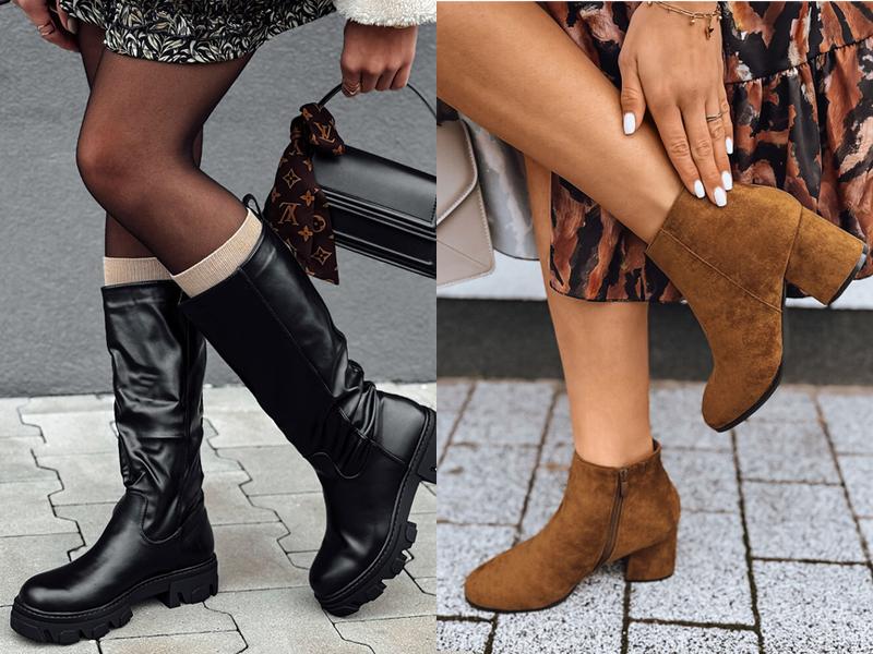 Kolor i faktura butów do pastelowego różu