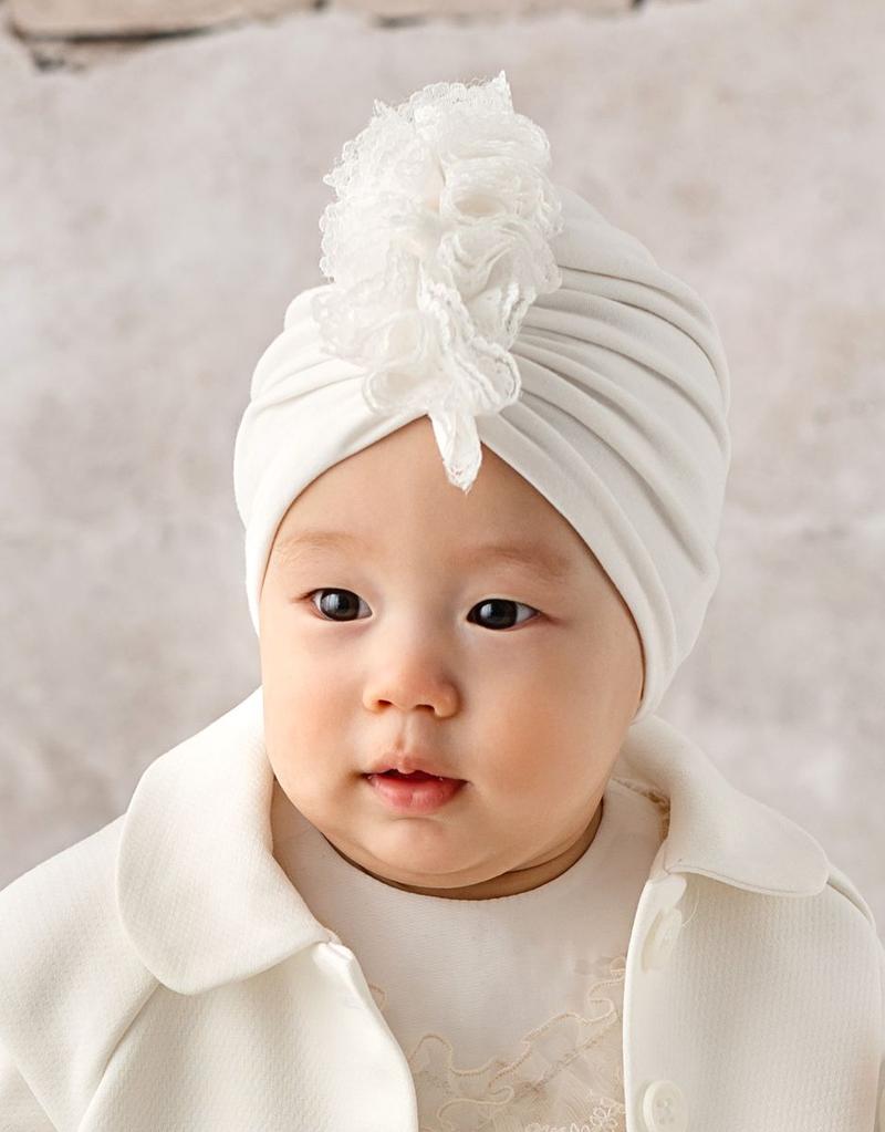 Materiały na czapkę turban dla dzieci
