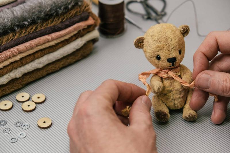 Szycie misia krok po kroku