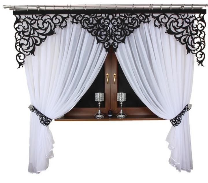 Wzory i techniki zdobienia lambrekinu