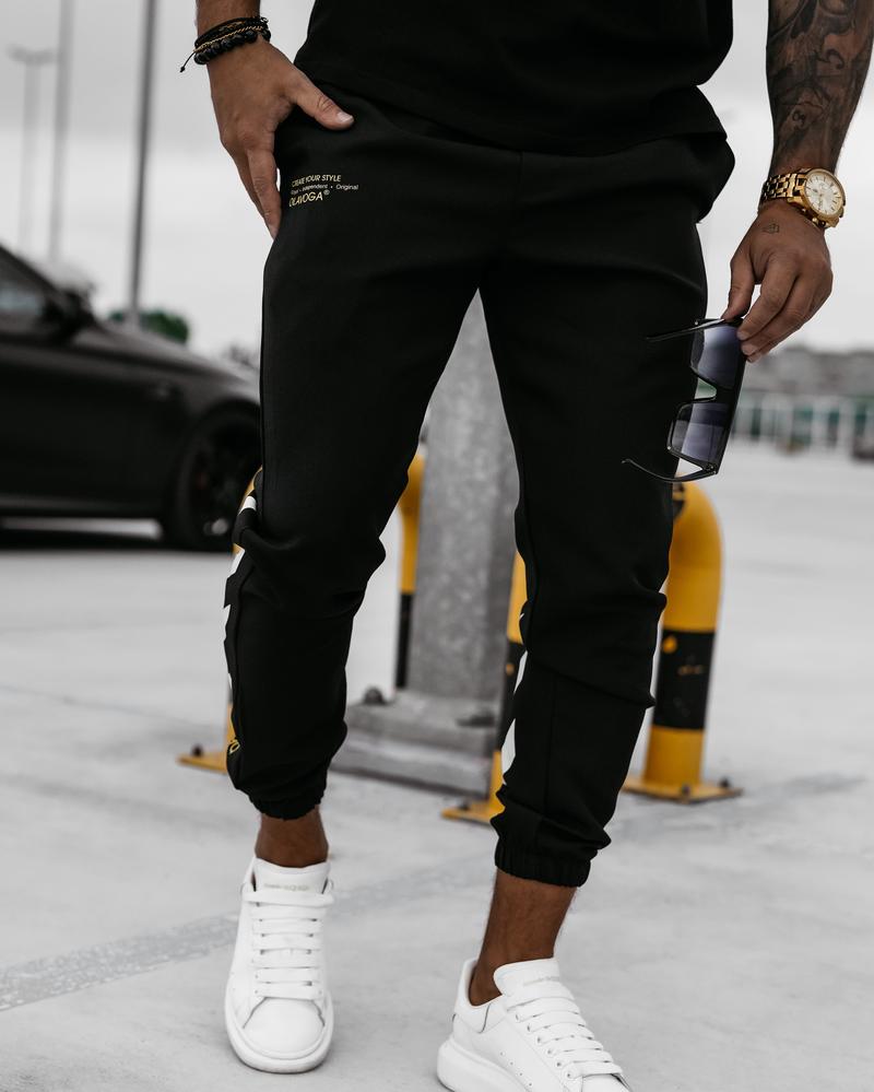 Jakie spodnie męskie wybrać przy obwodzie pasa 120 cm?