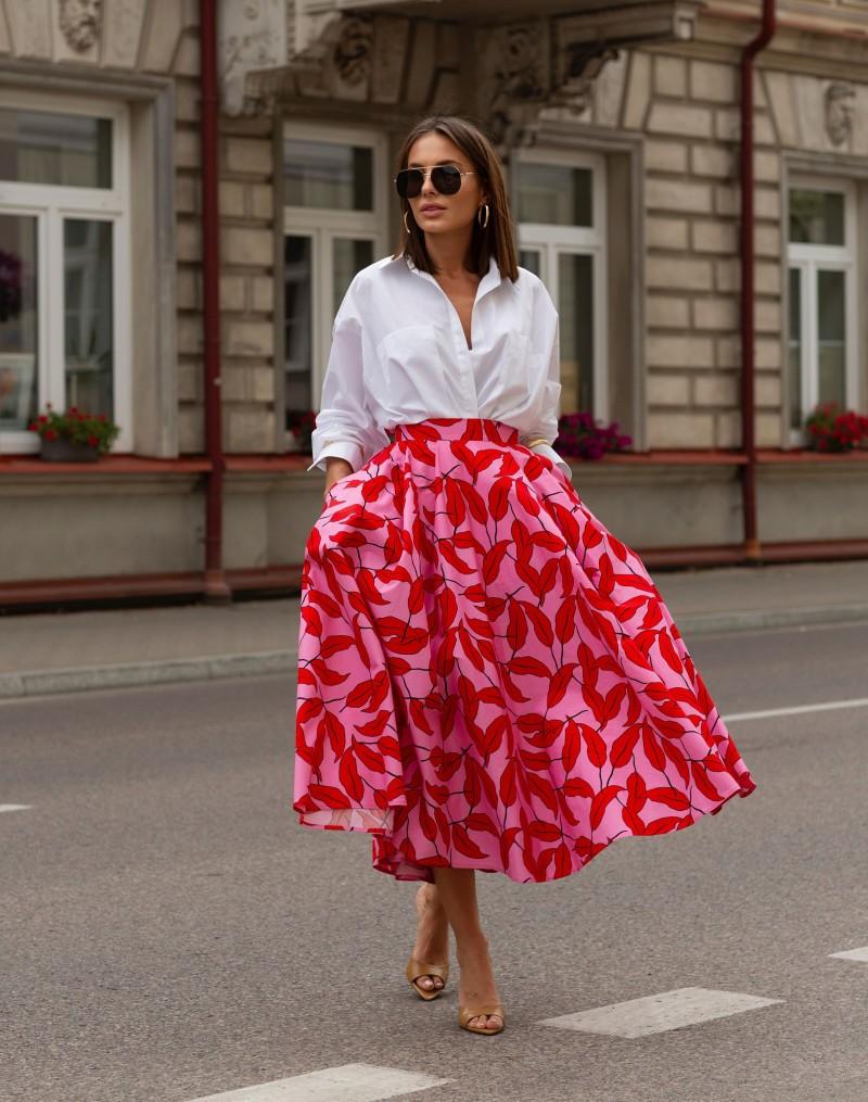 Spódnica z koła dla dziewczynki