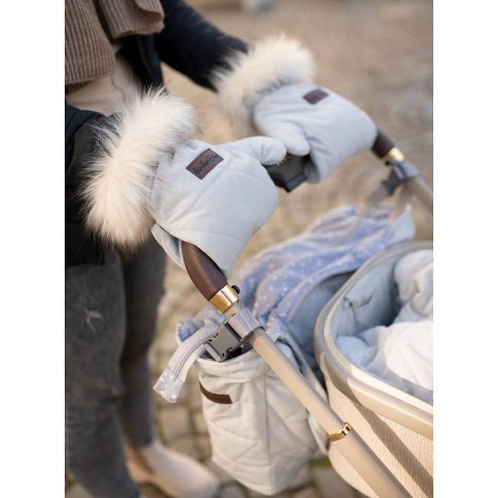 Szycie rękawic do wózka